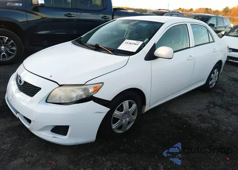 2010 Toyota Corolla Le z USA, uszkodzony, nr VIN 2T1BU4EE6AC433161